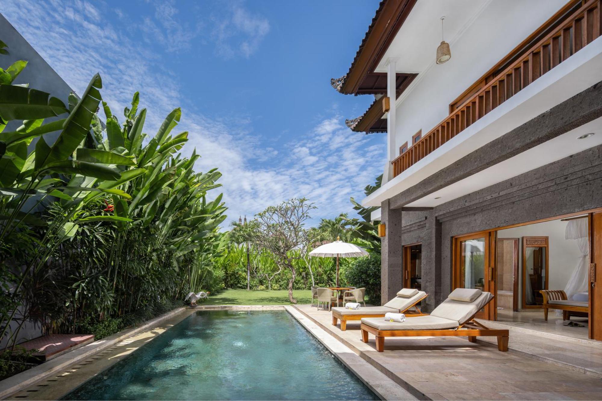 Desa Swan Villas & Spa, Keramas Exterior foto